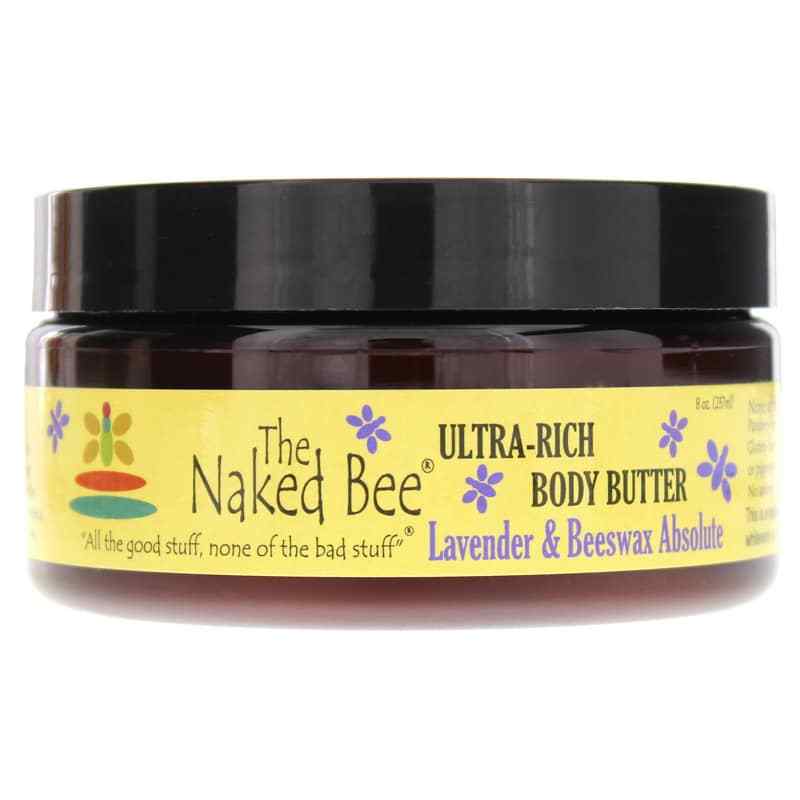 Ultra-Rich Body Butter, Lavender & Beeswax, by Naked Bee