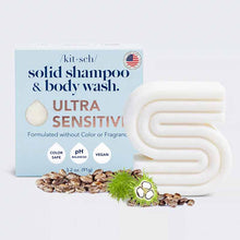 Ultra Sensitive Shampoo & Body Wash Bar, by Kitsch