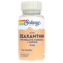 Ultra Zeaxanthin 6 Mg, by Solaray