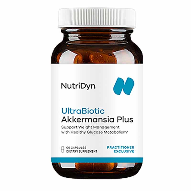 UltraBiotic Akkermansia Plus, 60 Capsules, by NutriDyn