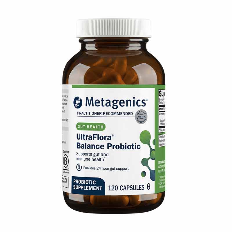UltraFlora Balance Probiotic, 120 Capsules, by Metagenics