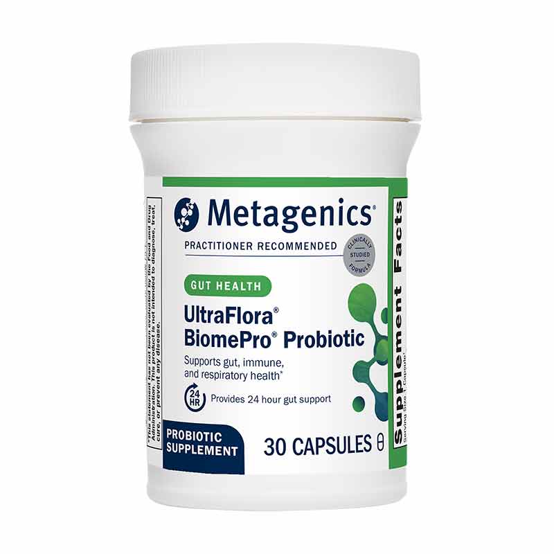 UltraFlora BiomePro Probiotic, 30 Capsules, by Metagenics