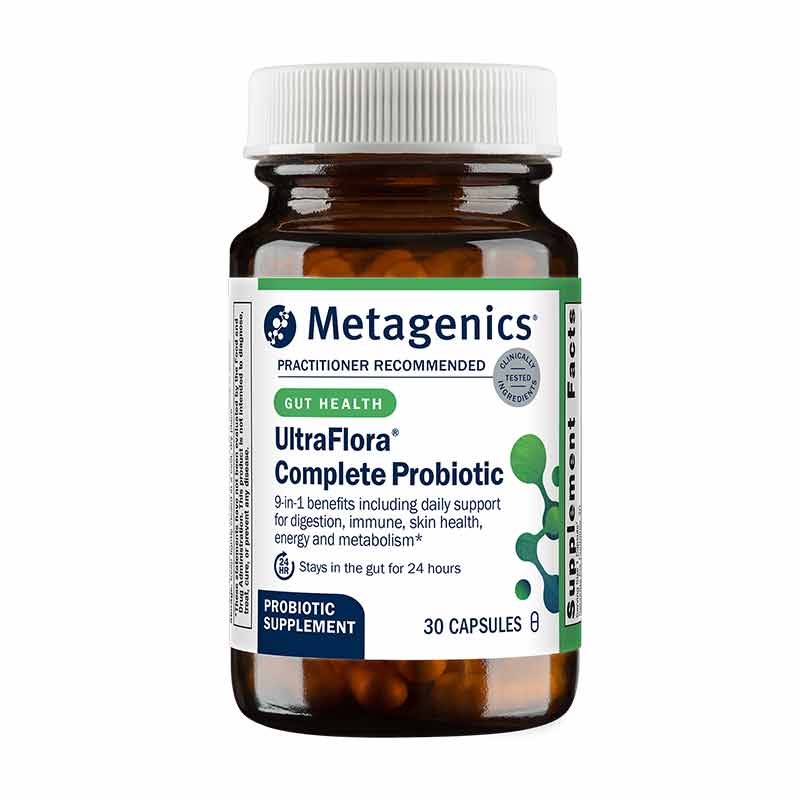 UltraFlora Complete Probiotic, 30 Capsules, by Metagenics