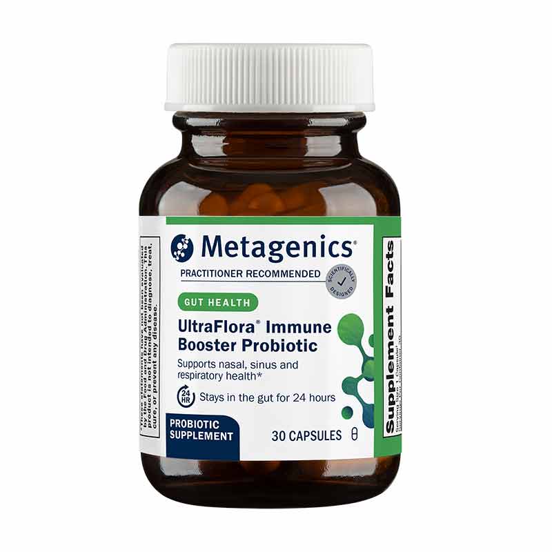 UltraFlora Immune Booster Probiotic, 30 Capsules, by Metagenics