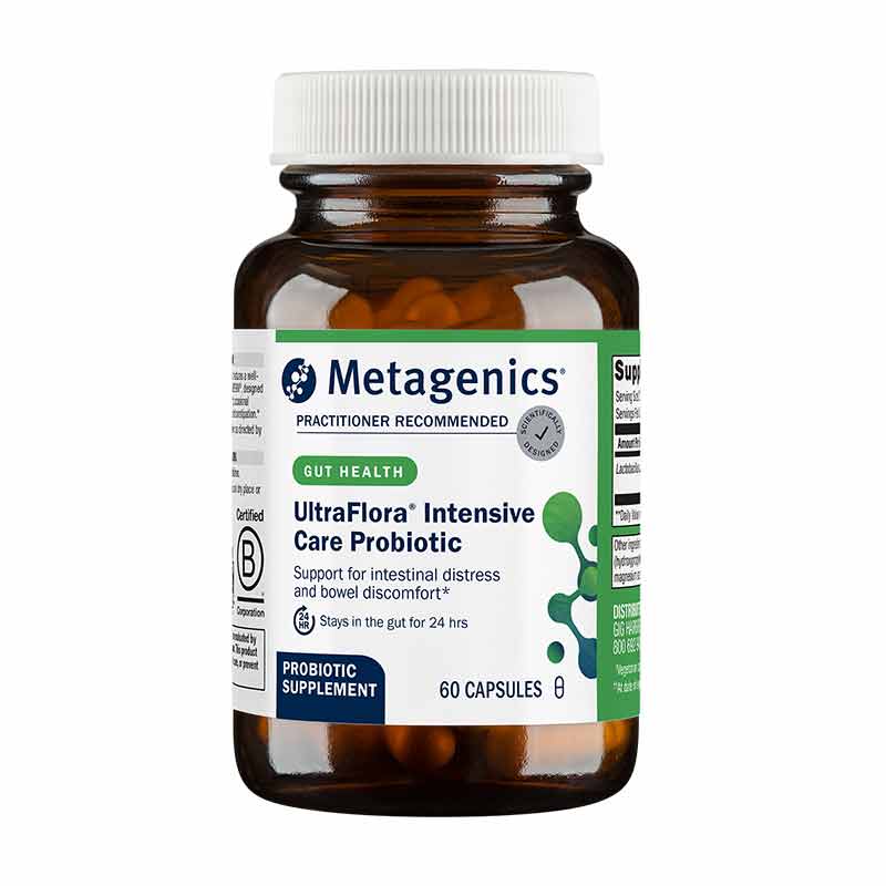UltraFlora Intensive Care Probiotic, 60 Capsules, by Metagenics