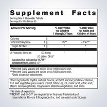 UltraFlora Kids Probiotic, 120 Chewable Tablets, by Metagenics, image #2