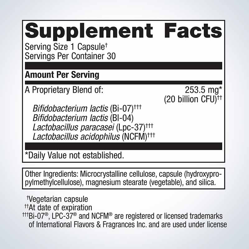 UltraFlora Restore Probiotic, 30 Capsules, by Metagenics, image #2