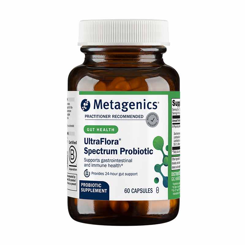 UltraFlora Spectrum Probiotic, 60 Capsules, by Metagenics