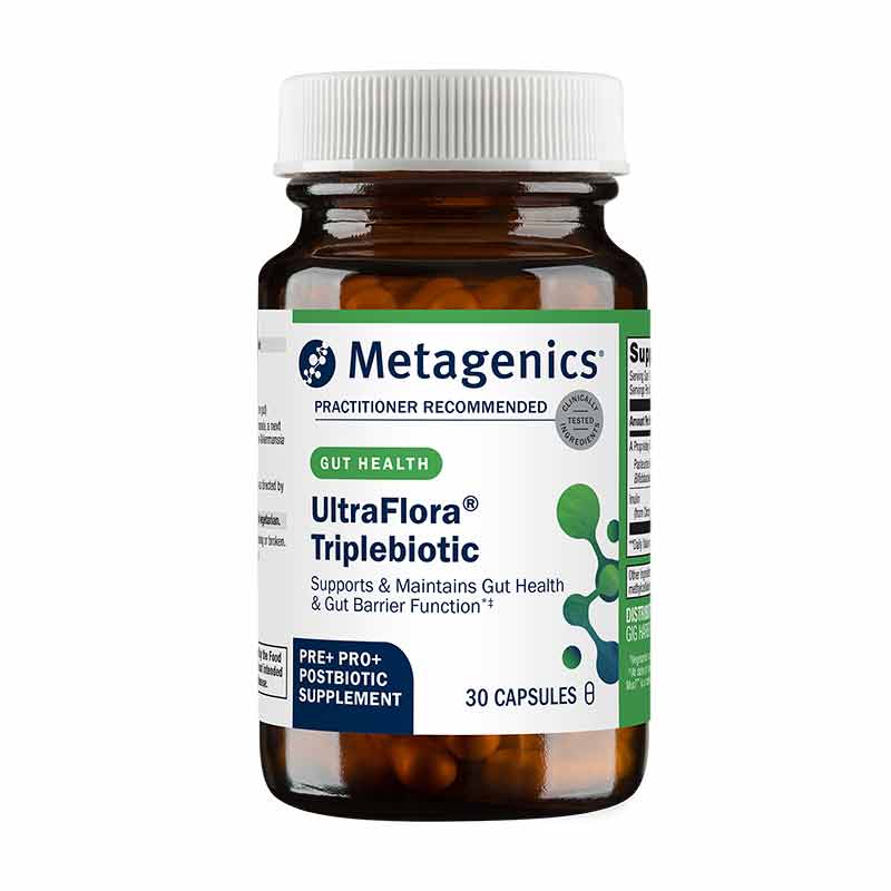 UltraFlora Triplebiotic with Akkermansia, by Metagenics