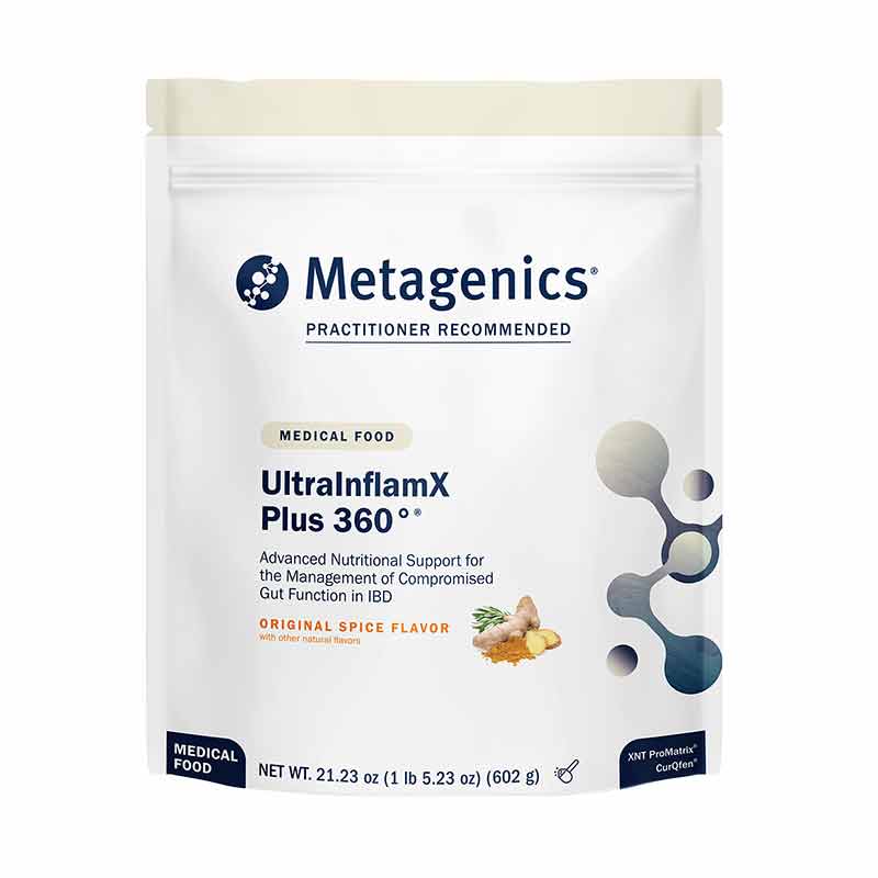 UltraInflamX Plus 360, Original Spice, 14 Servings, by Metagenics