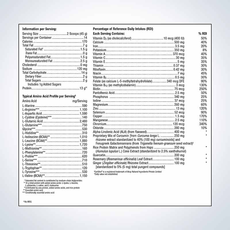 UltraInflamX Plus 360, Pineapple Banana, 14 Servings, by Metagenics, image #2