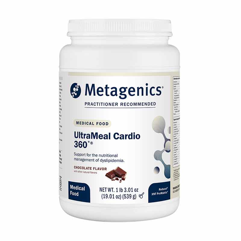 UltraMeal Cardio 360, Chocolate, 14 Servings, by Metagenics