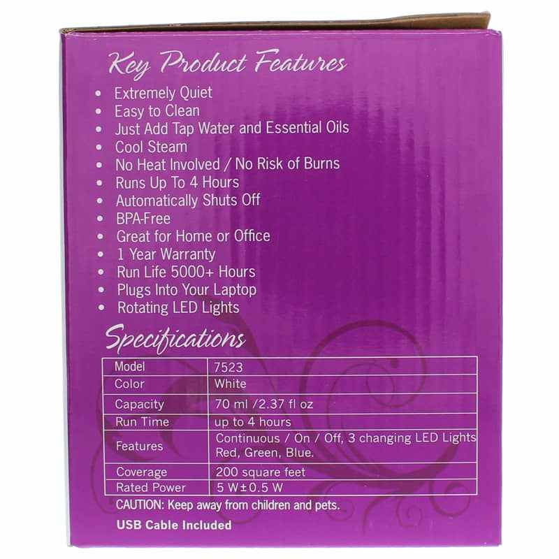 Ultrasonic USB Oil Diffuser, by NOW Foods, image #2