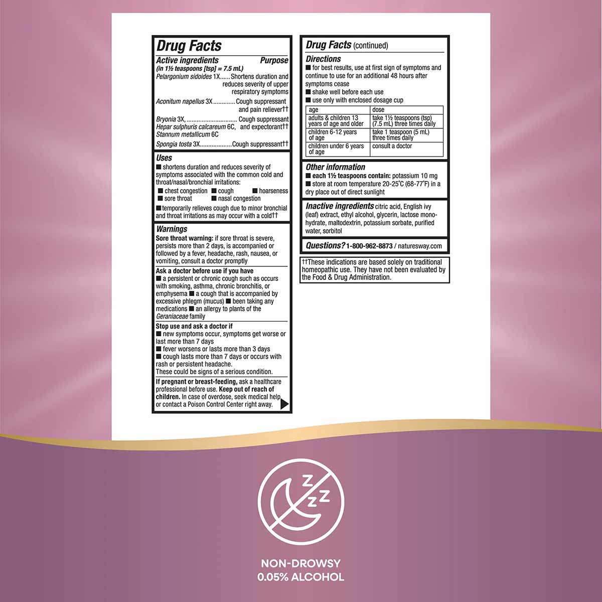 Umcka Cough Syrup, by Natures Way