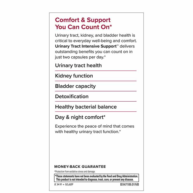Urinary Tract Intensive Support, 60 Capsules, by Terry Naturally, image #4