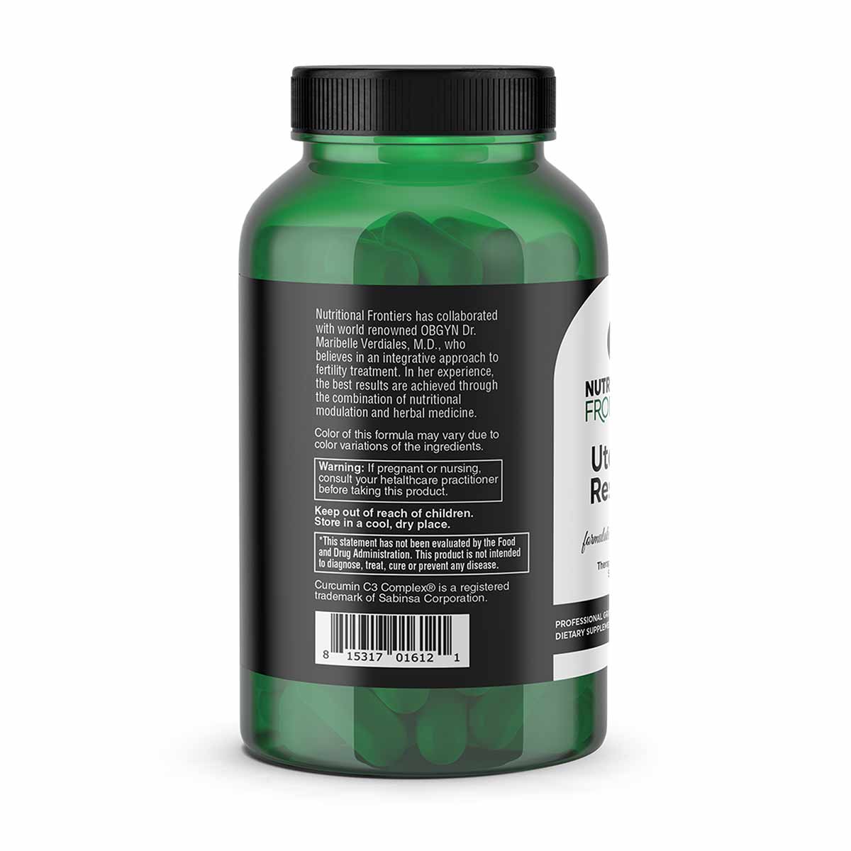 Uterine Restore, 60 Veg Capsules, by Nutritional Frontiers