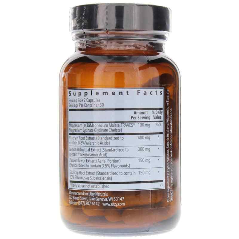 utzzz's Fall Asleep, 60 Capsules, by Utzy Naturals, image #2