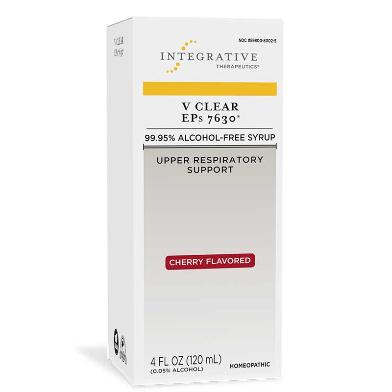 V Clear EPs 7630 Cherry Flavor Upper Respiratory Support, by Integrative Therapeutics