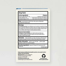 Back of Forces Of Nature varicose vein control bottle showing drug facts label with active ingredients, uses, warnings, and d
