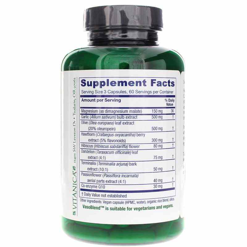 VasoBlend Pro, 180 Vegan Capsules, by Vitanica Pro, image #2