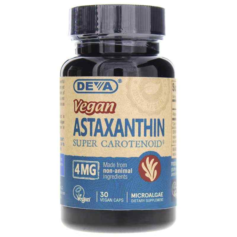 Vegan Astaxanthin 4 Mg, by Deva Nutrition