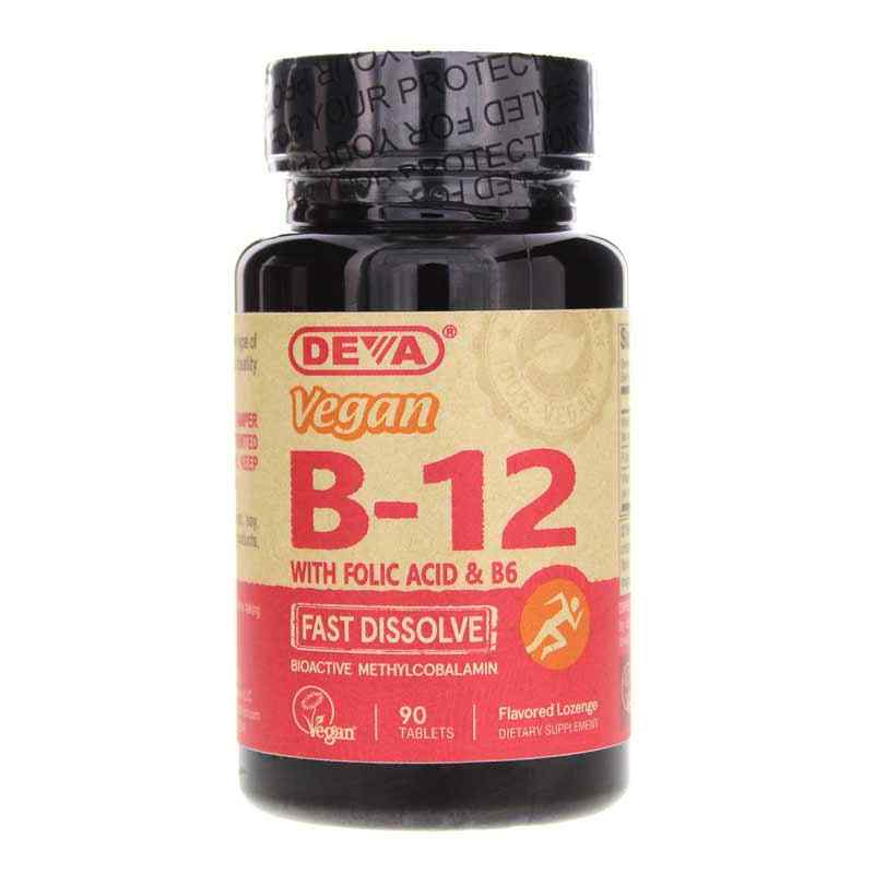 Vegan B-12 Fast Dissolve, by Deva Nutrition
