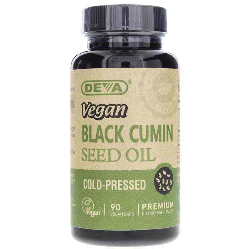 Vegan Black Cumin Seed Oil, by Deva Nutrition