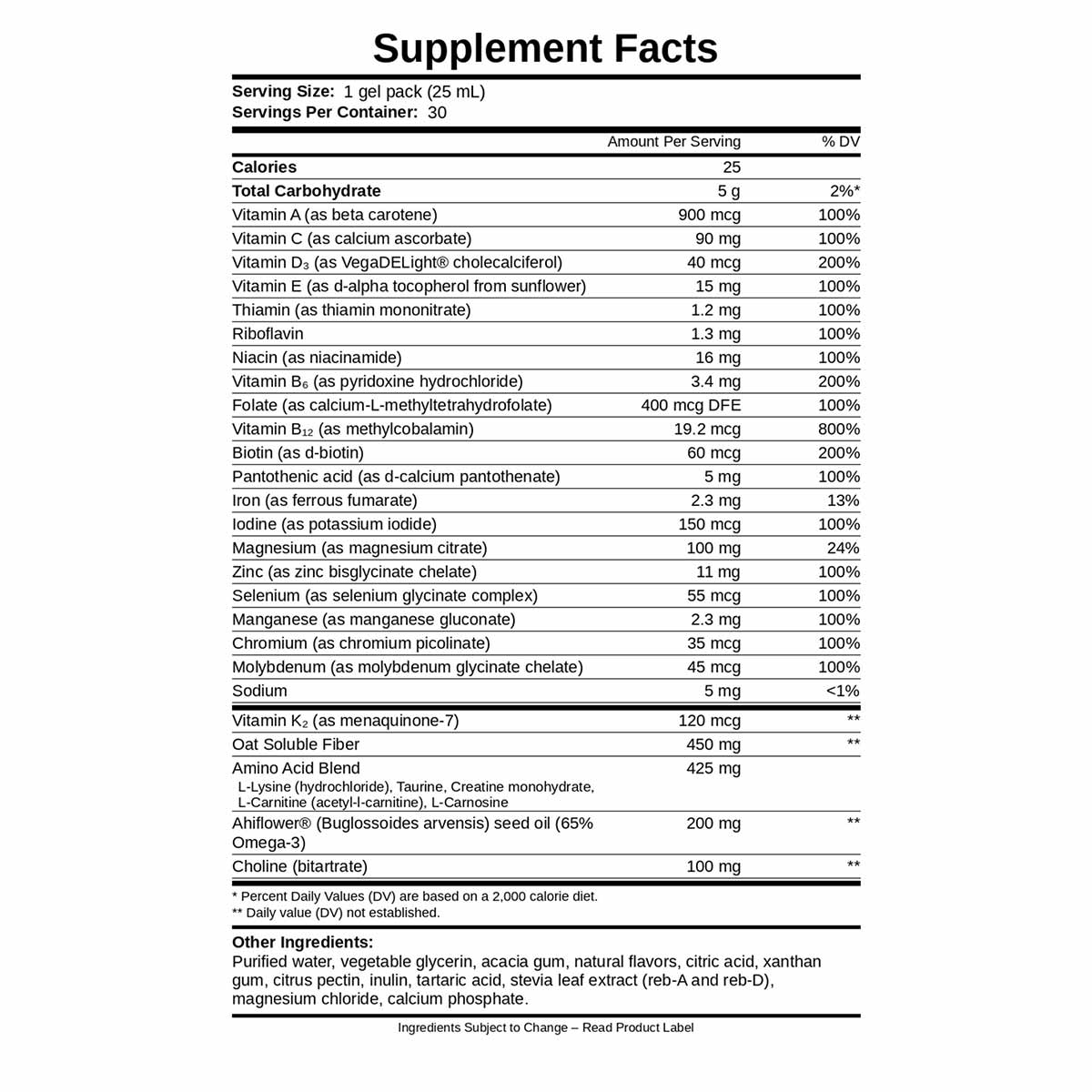 Vegan Essentials, 30 Servings, by HealthyCell
