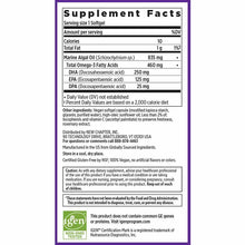 Vegan Omega-3 Complex, 30 Softgels, by New Chapter, image #2