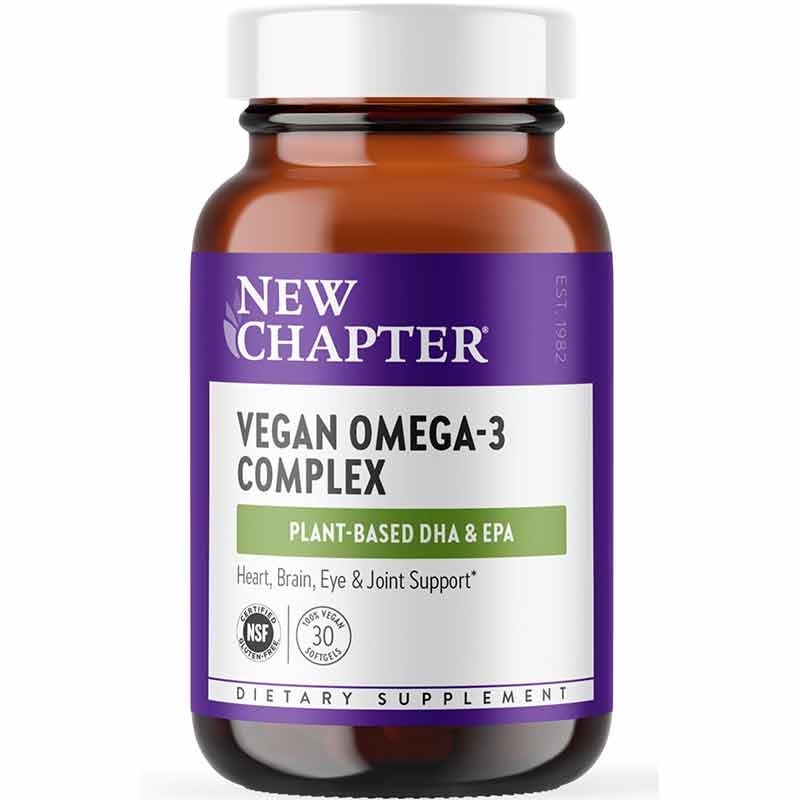 Vegan Omega-3 Complex, by New Chapter