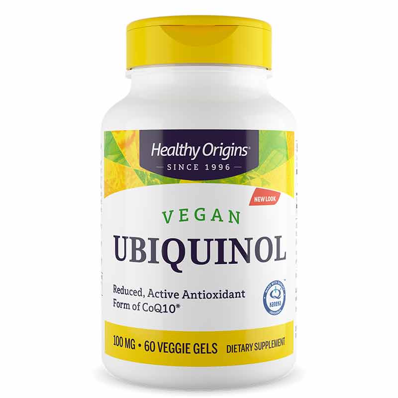Vegan Ubiquinol, by Healthy Origins