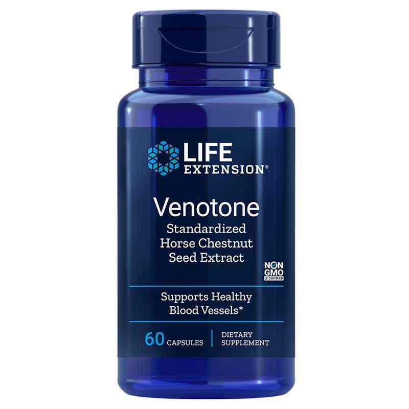 Venotone Standardized Horse Chestnut Seed Extract, Life Extension