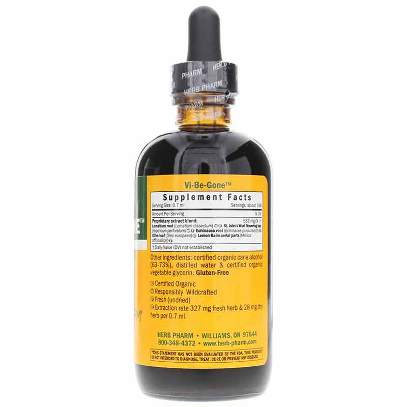 Vi-Be-Gone, 4 Oz, by Herb Pharm, image #2