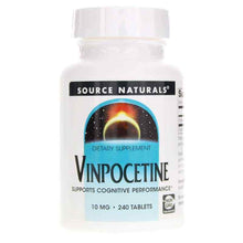 Vinpocetine 10 Mg, 240 Tablets, by Source Naturals