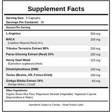 Virility, 90 Veg Capsules, by Nutritional Frontiers