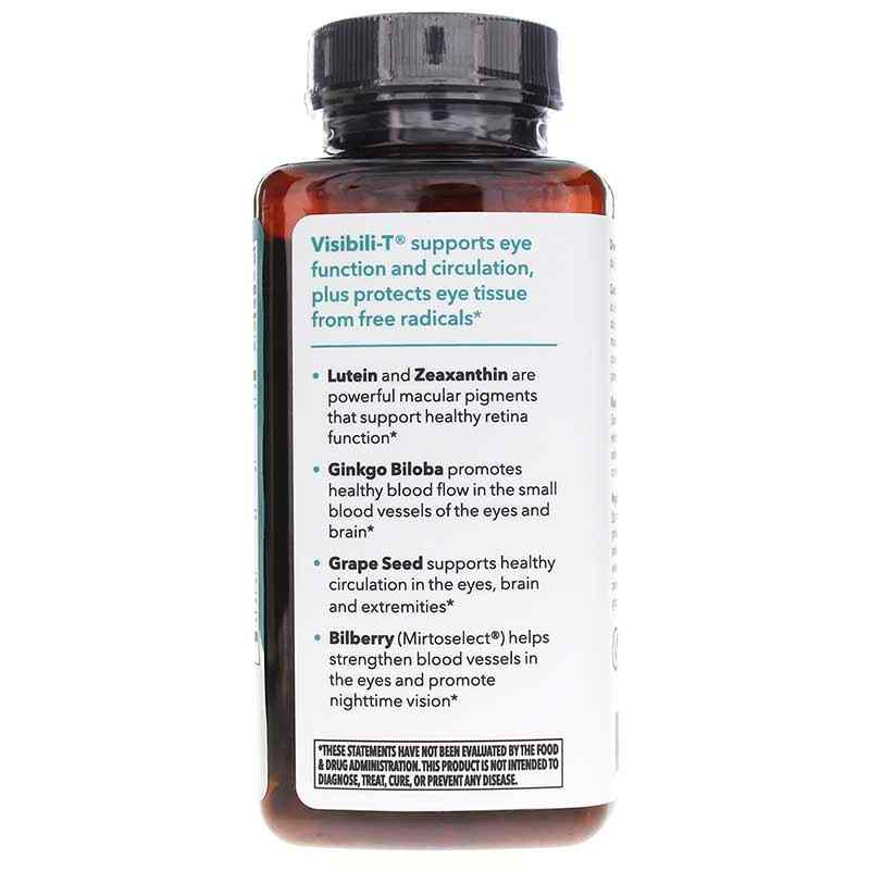 Visibili-T Eye Health Complex, 60 Veg Capsules, by LifeSeasons, image #3