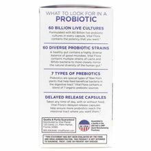 Vital Flora Ultra Daily Probiotic + Prebiotics Shelf Stable, 30 Veg Capsules, by Vital Planet, image #4
