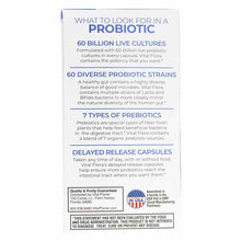 Vital Flora Ultra Daily Probiotic + Prebiotics Shelf Stable, 60 Veg Capsules, by Vital Planet, image #4