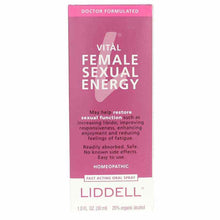 Vital Female Sexual Energy, by Liddell Laboratories