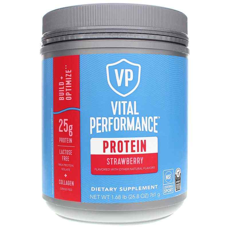Vital Performance Protein Powder, Strawberry, by Vital Proteins