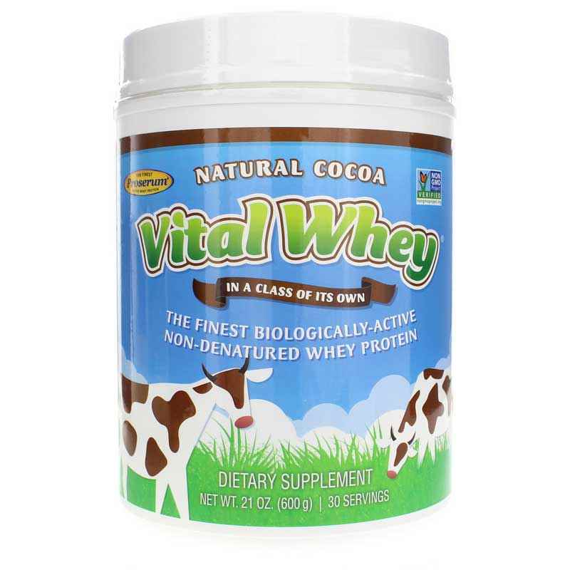 Vital Whey Natural Cocoa, by Well Wisdom