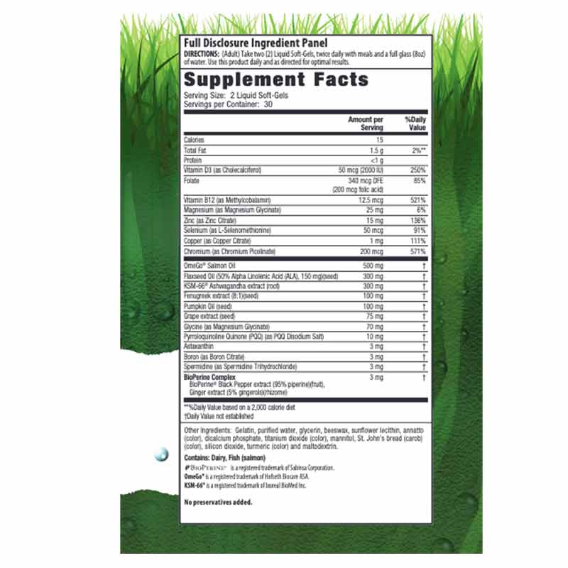 Vitality & Recovery Testosterone UP for Men 60+, by Irwin Naturals, image #2