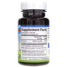 Vitamin A 10, 250 Softgels, by Carlson Labs, image #2