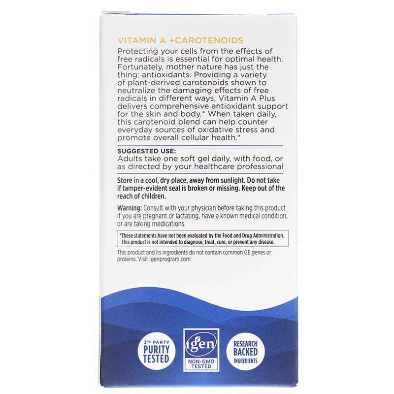 Vitamin A + Carotenoids, by Nordic Naturals, image #3