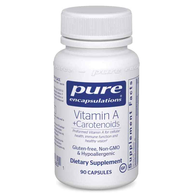 Vitamin A + Carotenoids, by Pure Encapsulations