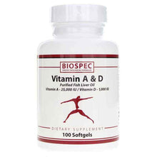 Vitamin A & D, by BioSpec