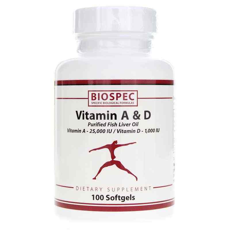 Vitamin A & D, by BioSpec