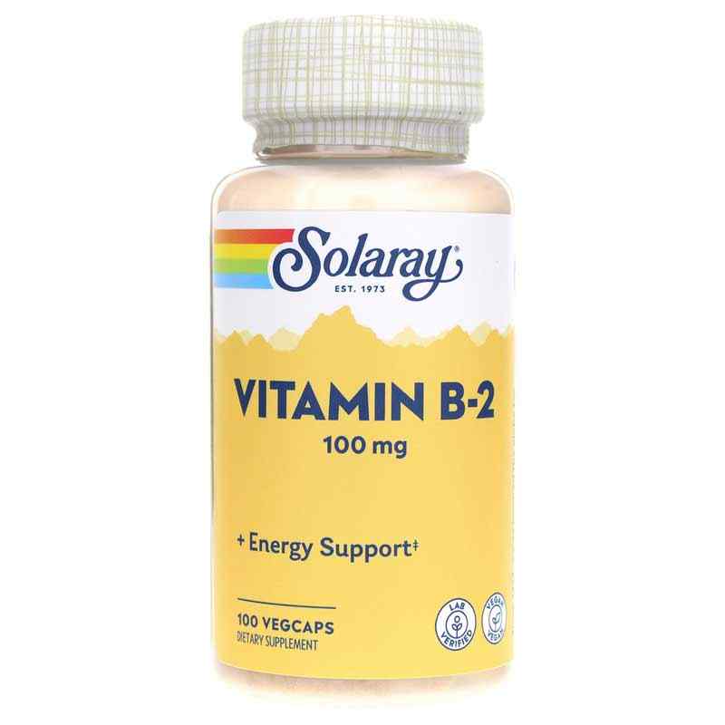 Vitamin B-2 100 Mg, by Solaray
