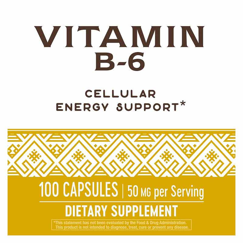 Vitamin B-6 50 Mg, by Natures Way, image #5