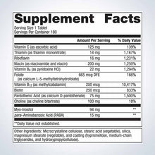 Vitamin B-Complex, 180 Tablets, by Metagenics, image #2
